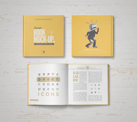 Square Book Mock-Up Set 3 #Ad #Book, #Sponsored, #Square, #Set, #Mock Square Book Design, Design Books, Square Book Cover Design, Square Editorial Design, Square Layout Design Book, Square Book Layout, Square Booklet Layout, Square Brochure Design Inspiration, Book Mock Up Templates