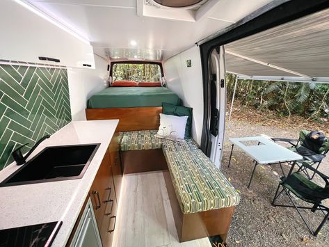 Campervan for Hire in Rangeville QLD from $175.00 "Kermit The Sprinter 🚐 (a.k.a VanTwo)" :: Camplify Campervan Australia, Campervan Rental, Camper Van, Van Life, Motorhome, Rv, Your Perfect, Australia