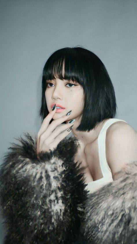 Lisa Blackpink Hot Photoshoot, Classic Bob Haircut, Lisa Blackpink Wallpaper, Jairzinho, Kim Jisoo, Blackpink Photos, Blackpink Fashion, Blackpink Rose, Lalisa Manoban