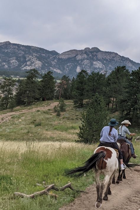 Estes Park, CO (Sombrero Stables), August 6, 2021 I’ve ridden at Sombrero Stables back in 2014 when I was visiting Colorado for a softball tournament. In 2021, I found myself in EP with my sister and because I had ridden here, I decided to book with again. I rode a 1-hour trail ride through the SS property, which took us to a small mountain view of Estes Park. The ride was fun, and we were so close to even seeing a bear! Continue reading to see my full experience at Sombrero Stables! Estes Park Aesthetic, Softball Tournament, Softball Tournaments, Delicious Steak, Trail Ride, 2024 Aesthetic, Visit Colorado, Estes Park Colorado, Colorado Travel