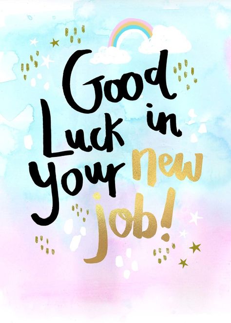 Good Luck New Job Quotes, Happy New Job, Congratulations Job, First Day New Job, Good Luck Pictures, Congrats On Your New Job, Congrats On New Job, Job Contract, Congratulations On Your New Job