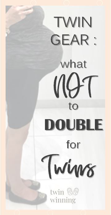 Feel like you need mountains of gear when you're expecting doubles? Well we're minimalists over at Twin Winning. So we've pulled together the definitive list of what you can get by without buying two of. Check it out on the blog! #twinwinning #twinbump #thebump#twinpregnancy #pregnantwithtwins #twinsandmultiples #twinmom#twinslove #boyandgirltwins #momblogger #momblog #embracethebump Twin Parenting, Twin Baby Gear, Twins Schedule, Twin Gear, Sleeping Twins, Pregnancy Guide, Expecting Twins, Twin Tips, Newborn Twins