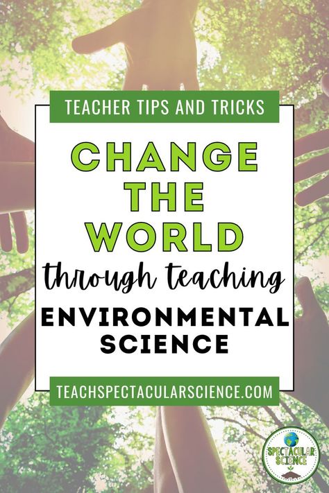 Check out this post with the ultimate 6 fundamentals for teaching Environmental Science in high school! This post addresses the must-haves in a full-year Envi Sci curriculum. This post will help new teachers and veteran science teachers alike! With this ultimate list and all of the details, you'll be well on your way to success for this science course for 11th grade students or 12th grade students. Get the teacher tips and tricks at www.TeachSpectacularScience.com today! Teacher Tips And Tricks, Environmental Science Projects, Environmental Science Lessons, Earth Science Teacher, Middle School Curriculum, Ap Environmental Science, High School Lesson Plans, High School Curriculum, School Lesson Plans