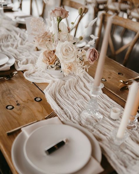 Modern Florals with White, Burnt Orange and Dusty Pink created by Anthesis Co. Wedding at Trezzi Farm Winery in Colbert, WA. Breathtaking and whimsical wedding. Roses, hydrangea, orchids and dried pampas. Wedding Flowers Orchids And Roses, Simple Wedding Table Centres, Terracotta Boho Wedding Florals, Terracotta Neutral Wedding, White And Burnt Orange Wedding Flowers, Boho Wedding Table Arrangements, Modern Boho Wedding Flowers, Pampas And Roses Wedding, Wedding Table White Roses