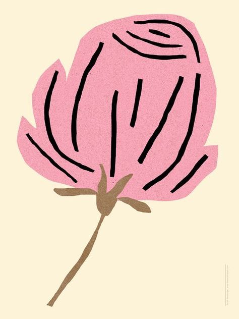 Rose Illustration, Plant Drawing, Mood Instagram, Arte Popular, Illustration Inspiration, Floral Illustrations, Flower Drawing, Painting & Drawing, Illustration Design