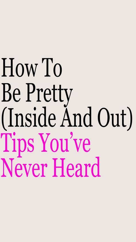 Cultivating inner beauty is a transformative process that enriches not only how you view yourself but also how the world perceives you. True beauty transcends physical appearances, radiating from the depths of your character and the authenticity of your actions. Here are some tips for nurturing your inner beauty in ways you may not have heard before. How To Be Pretty, Be Pretty, Self Image, Your Character, Inner Beauty, Self Confidence, True Beauty, Physics, Make Your