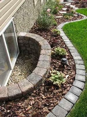 Window wells, home improvement, DIY curb appeal projects, popular pin, home projects, DIY home renovation, easy home updates. Window Well, Pool Noodle, Outdoor Landscaping, Lawn And Garden, Shade Garden, Outdoor Projects, Design Layout, Walkway, Yard Landscaping