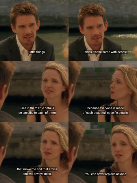 Before Trilogy Quotes, Sunrise Trilogy, The Before Trilogy, Before Sunrise Trilogy, Before Sunrise Movie, Film Friends, Before The Sunrise, Before Trilogy, Rom Coms