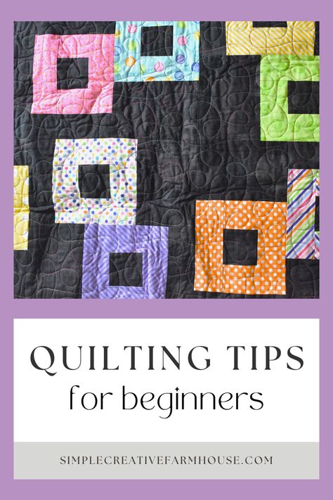 Quilting is a term for combining at least 3 layers of fabric together by stitching either by hand or machine. The process of quilting can be overwhelming and frustrating if you’re just starting out. I have come up with a few quilting tips for beginners for you that I wish I would have known when I started. Beginner Quilting Tips, Quilt Kits For Beginners, Beginner Hand Quilting, Beginner Quilting, Quilting For Beginners, Quilting Tips, Easy Quilts, Quilt Kits, Hand Quilting