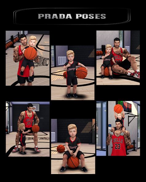 Sims 4 Basketball Poses, Sims 4 Basketball Uniform, Sims 4 Basketball Cc, Sport Poses, Ts4 Poses, Sims 4 Patreon, 4 Poses, Mini Basketball Hoop, My Sims