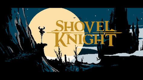 Background art from Shovel Knight Rebirth Art, Title Screen, Video Games List, Shovel Knight, Game Sites, Game Title, Action Adventure Game, Pixel Games, Retro Videos