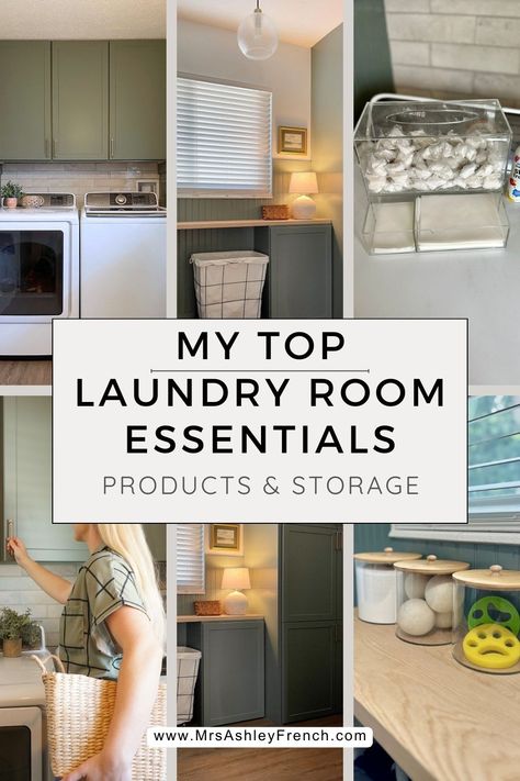 Here are my top laundry room essentials that you need! From my favorite laundry room products, to laundry room storage and organization, laundry room ideas, small laundry room solutions, natural laundry products, laundry room shelves, laundry room tips and more! Natural Laundry Room, Modern Farmhouse Laundry Room Ideas, Bohemian Laundry Room, Laundry Room Solutions, Shelves Laundry Room, Laundry Room Essentials, Modern Farmhouse Laundry, Farmhouse Laundry Room Ideas, Detergent Storage