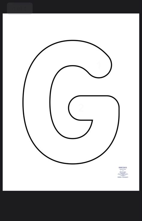 Large uppercase letter G for printing Letter G Projects For Preschool, Letter G Activities For Preschool Crafts, Letter G Printables Free, G Is For Craft Preschool, Preschool Letter G Crafts, Letter G Activity For Preschoolers, Preschool Letter G Activities, Letter G Activities For Kindergarten, Letter G Preschool Crafts