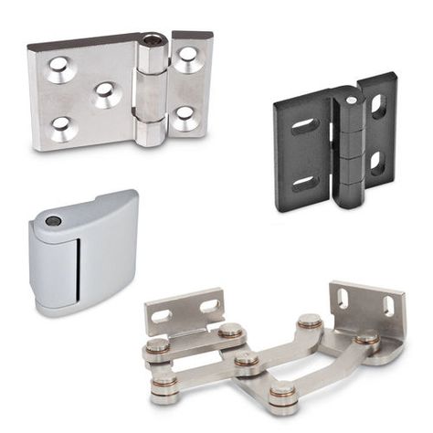 Opening and closing with specialty hinges from Winco! From simple hinges for welding on to multi-joint hinges with complex kinematics, the Winco selection has everything needed for superior door and flap solutions—Including extra functions. Industrial Farmhouse, Custom Packaging, Air Purifier, Custom Boxes, Tool Box, Door Design, Hinges, Architecture Design, Electronic Products