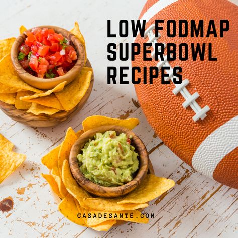 Whether you actually watch the Super Bowl or you're just there for the food, these glorious game day low FODMAP recipes will keep you coming back. #lowfodmapdiet #superbowlrecipes #lowfodmaprecipes Superbowl Snacks For Kids, Low Fodmap Appetizers, Superbowl Recipes, Low Fodmap Recipes Dinner, Fodmap Meal Plan, Low Fodmap Snacks, Low Fodmap Diet Recipes, Fodmap Diet Recipes, Ibs Recipes