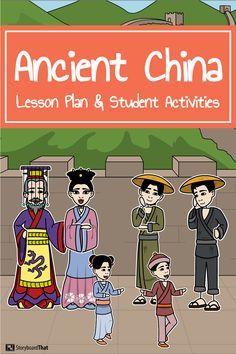 Ancient China Map, Ancient China Activities, Ancient China Lessons, Teaching Narrative Writing, Religion Activities, China Study, History Lesson Plans, 6th Grade Social Studies, China Crafts