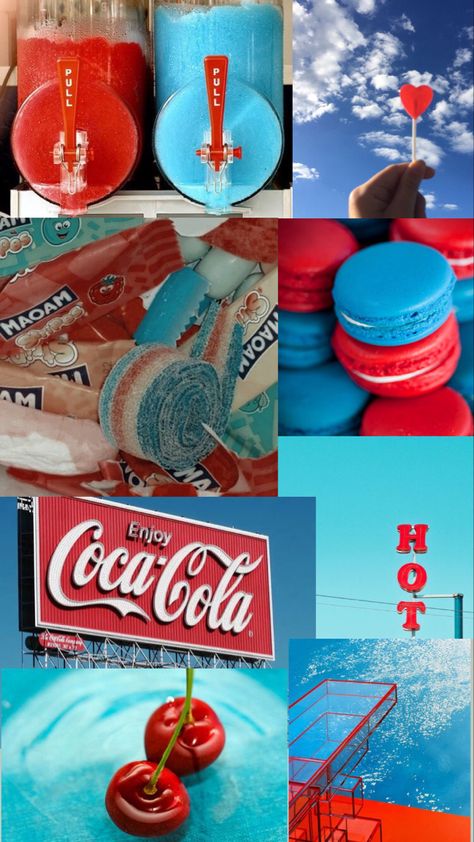 Red And Blue Room Aesthetic, Red White And Blue Aesthetic Wallpaper, Red And Blue Instagram Feed, Red And Light Blue, Red White Blue Aesthetic, Red And Blue Aesthetic Wallpaper, Blue And Red Wallpaper, Light Blue Red Aesthetic, Red And Blue Wallpaper Aesthetic