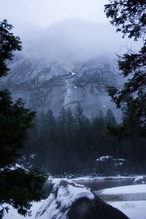 Mountains Aesthetic, Winter Mountain, Winter Scenery, Snow Mountain, Pine Forest, Winter Aesthetic, Hello Beautiful, Nature Aesthetic, Winter Is Coming