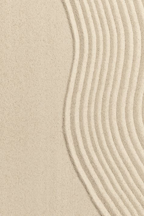 Sand wave nature textured background | Free Photo - rawpixel Sand Zen Garden, Zen Background, Garden Texture, Zen Sand, Zen Aesthetic, Sand Texture, Reception Desk Design, Pattern Photography, Minimal Patterns