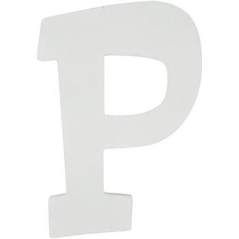 Letter P, White Wood Wall Decor Quantity: 1 Novelty font Material: MDF 9 inches Cut-out keyhole mount White Wood Wall Decor, Fun Words, White Wood Wall, Initial Design, Holiday Messages, Flat White, Letter P, Store Signs, Wood Wall Decor