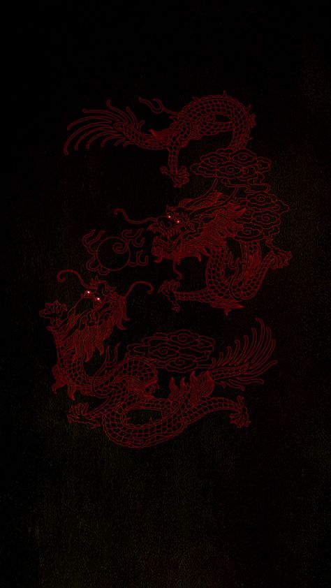 Red Dragon Wallpaper Aesthetic, Red Dragon Wallpaper, Face Tattoos For Women, Red Ghost, Dragon Wallpaper, Simplistic Wallpaper, Red And Black Wallpaper, Vaporwave Wallpaper, Dark Red Wallpaper