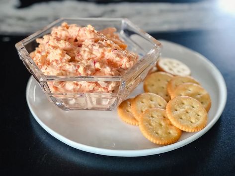 Jack Allen's famous pimento cheese and a surprise ending to the Summer of Lemon 🍋🍋 Jack Allens Pimento Cheese, The Best Pimento Cheese Recipe, Magnolia Table Pimento Cheese, Homemade Pimento Cheese, Pimento Cheese Recipes, Holiday Hosting, Kinds Of Cheese, Cheese Pies, Pimento Cheese