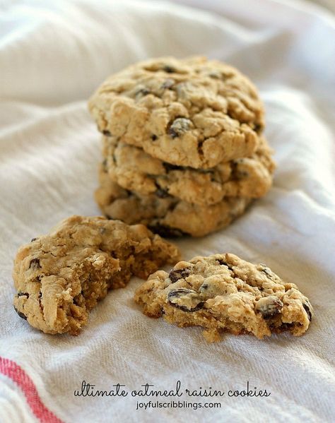 the ultimate oatmeal raisin cookie Oatmeal Raisins, Recipe Oatmeal, Oatmeal Raisin Cookie, Raisin Cookie, Oatmeal Chocolate Chip, Oatmeal Cookie, Oatmeal Chocolate, Oatmeal Cookie Recipes, Oatmeal Raisin Cookies