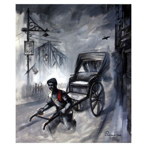 In Kolkata, the beauty is in the simplicity. Old Kolkata (ART_6744_60238) - Handpainted Art Painting - 20in X 24in by Artist Soumen Das. Please click here to buy this painting https://www.fizdi.com/old-kolkata-art_6744_60238-handpainted-art-painting-20in-x-24in/ #fizdiofficial #india #indian #onlyinbengal #kolkatadiaries #acrylic #canvas #acrylicpainting #painting #creativeart #artgallery Old Kolkata, Kolkata Painting, Kolkata Art, Watercolor Scenery, Painting Old, Artwork Canvas, Acrylic Artwork, Acrylic Canvas, Art Acrylic