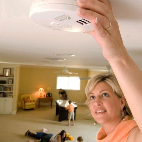 The Kidde KN-COSM-B Battery-Operated Carbon Monoxide and Smoke Alarm combines two important safety devices into a single unit. This alarm includes a voice warning system that announces "Fire, Carbon Monoxide, Low Battery, or Smart Hush Activation." The voice alarm eliminates any confusion and clearly warns you and your family of a smoke or carbon monoxide danger, or if your battery is in need of replacement. Carbon Monoxide Detector, Carbon Monoxide, Hidden Camera, Safety Devices, Battery Backup, Fire Safety, Home Maintenance, Battery Operated, Batteries