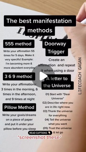 Examples Of Intentions For The Day, 369 Manifestation Method Example, Pillow Manifestation, Letter To The Universe, Living My Dream Life, 369 Method, Manifestation Methods, Attracting Love, My Dream Life