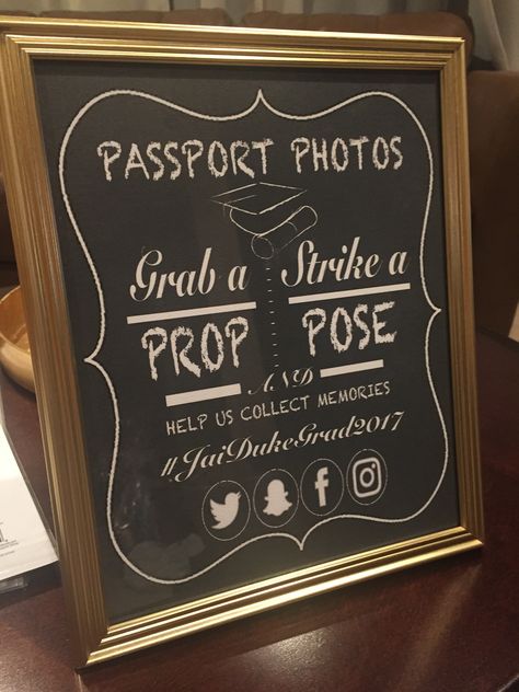 Passport Photos Sign for Photo Prop Table - Vintage Travel Theme Graduation Party Travel Theme Birthday, Honeymoon Shower, Travel Theme Bridal Shower, Travel Bridal Showers, Vintage Travel Themes, Around The World Theme, Travel Baby Showers, Travel Party Theme, Birthday Photo Booths