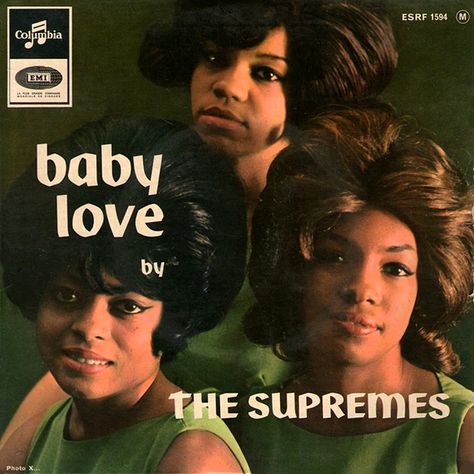 The Supremes "Baby Love" — 1964 French EP Record Sleeve Diana Ross Supremes, Motown Records, Tamla Motown, The Supremes, Four Tops, Swinging Sixties, Marvin Gaye, Inspiring People, Black Music