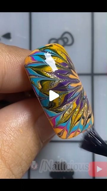 Nailicious on Instagram: "#nails #nailart #nailartcompilation #nailicious #naildesigns #dottingtool #nailicious786 #nailscompilation #shortvideos #instagramreels #facebookreels #shorts #ytshorts #youtubeshorts #glitternails #gelnails #gelpolish #blacknails #easymarblenails #dragmarblrnails #marblenails #nailartvideos #nailtutorial" Nail Art Regular Polish, Blooming Gel Designs, Gel Nail Tutorial, Gel Polish Designs, Blooming Gel, 2024 Nails, Love Coloring Pages, Awesome Nails, Dotting Tool