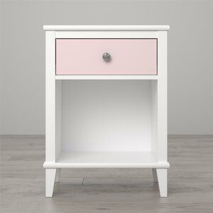 Pink Drawers, Blue Drawers, Dresser White, Teen Furniture, Kids Nightstand, 3 Drawer Dresser, White Bookcase, Set Of Drawers, The Monarch