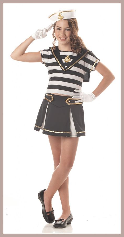 Female Costumes, Sailor Costume, Professional Costumes, Ladies Fancy Dress, Fancy Costumes, Women Costumes, Womens Fancy Dress, Funny Costumes, Women's Costumes