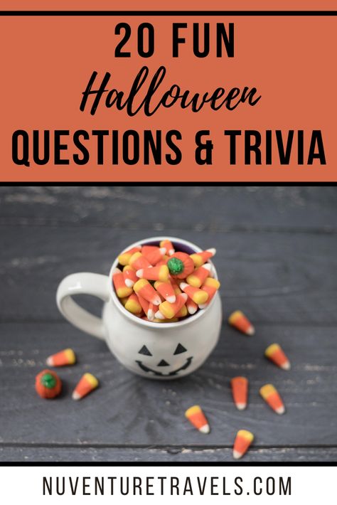 Halloween Conversation Starters, Team Ice Breakers, Meeting Ice Breakers, Ice Breakers For Work, Road Trip Questions, Ice Breaker Activities, Halloween Questions, Halloween Trivia, A Scary Movie