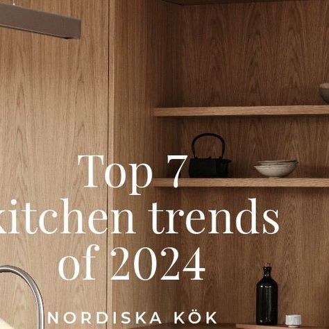 Nordiska Kök | Nordic kitchen on Instagram: "Nordiska Kök's Kitchen Design Forecast 2024 A common theme for the key trends of 2024 is sustainable timelessness, characterized by natural materials and a conscious color palette with a sleek Scandinavian feel. Minimalist stainless-steel, eye-catching kitchen islands, and site-built hidden storage solutions, are particularly prominent for the new season. Read the full kitchen design forecast for 2024 on our website and discover the kitchen ideas to keep an eye on. Link in bio. #kitchenideas #kitcheninspo #scandihome #scandinavianinterior #kök" Nordic Retro Kitchen, Kitchen Nordic Style Scandinavian Design, Kitchen Mood Board Scandinavian, Nordic Tiles Kitchen, Nordic Architecture Traditional, Nordic Kitchen Design, Kitchen Nordic, Island With Stove, Nordic Kitchen