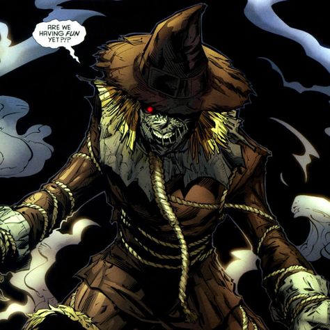 Scarecrow Comic Art, Scarecrow Jonathan Crane, Jonathan Crane Icon, Jonathan Crane Comic, Scarecrow Dc Comics, Jonathan Crane Fanart, Arkham Scarecrow, Boyfriend Appreciation, Dr Crane