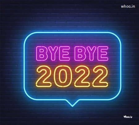 Bye Bye 2022 Simple With Black Background Images , 2022 Good Bye 2022, Bye Bye 2022, Bye 2022, Black Background Images, Good Bye, Bye Bye, Black Background, Black Backgrounds, Background Images