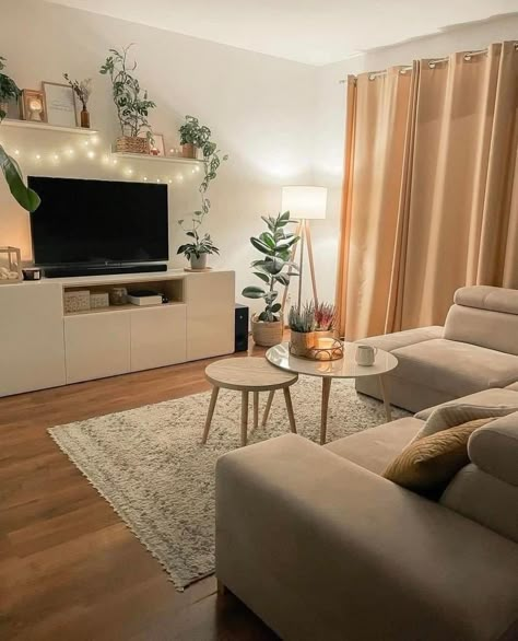 Minimalistic Home Decor, Minimalistic Home, Apartment Living Room Design, Apartment Vibes, Small Living Room Decor, Small Apartment Living, Deco Salon, Home Design Living Room, Apartment Decor Inspiration