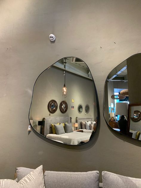 Odd Shaped Mirrors, Large Odd Shaped Mirror, Weird Shaped Mirror, Amoeba Shape Mirror, Funny Shaped Mirrors, Amorphous Mirror, Odd Shape Mirror, Irregular Mirror Shape, C Shaped Coffee Table