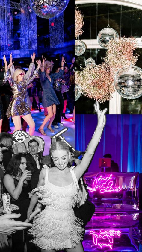 Disco Ball After Party Club Wedding Disco After Party, After Party, Club Wedding, Disco Ball, Wedding Planning, How To Plan