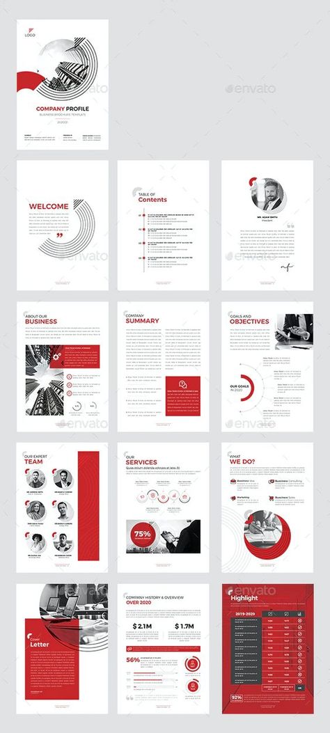 Company Profile Brochure Template InDesign INDD - 24 Pages. Brochure Index Page Design, Brochure Last Page Design, Company Profiles Designs, Brochure Page Design, Company Profile Book Design, Company Profile Brochure Design, Company Profile Template Free Download, Creative Company Profile Design Layout, Profile Company Design