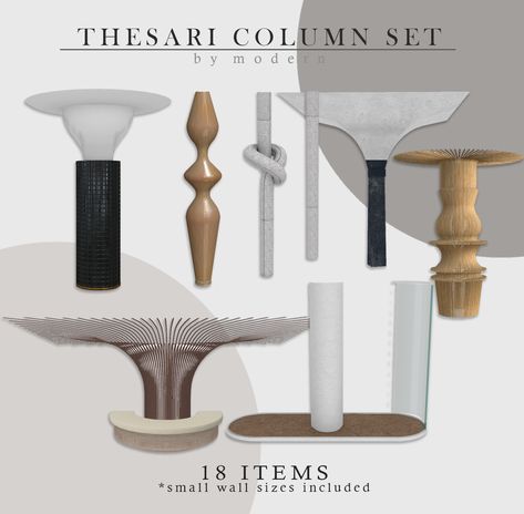 Sims 4 Cc Build Mode Columns, Sims 4 Cc Spandrel, Sims 4 Pillar Cc, Sims 4 Cc Columns, Sims 4 Columns Cc, Sims 4 Retail Cc, Sims 4 Furniture, Column Decoration, Sims Furniture