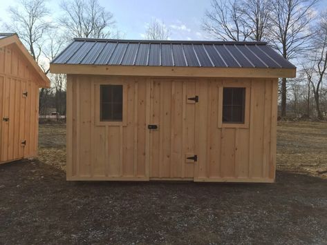 8x12 Outdoor Shed Wooden Sheds Ideas Backyards, Sheds Ideas, Sheds Ideas Backyard, Outdoor Shed, Wooden Shed, Hobby Farm, Wooden Sheds, Outdoor Sheds, Hobby Farms