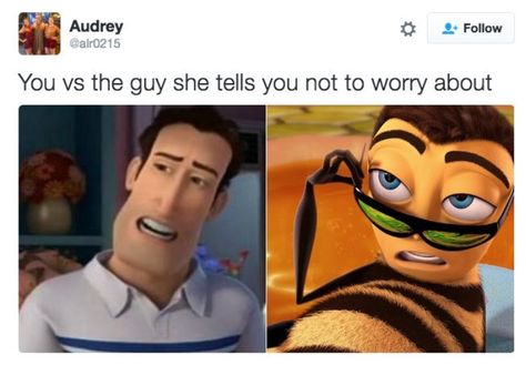 Bee Movie Memes, The Bee Movie, Bee Movie Script, Bee Movie, Best Tweets, Movie Memes, Comics Memes, The Bee, Funny Laugh