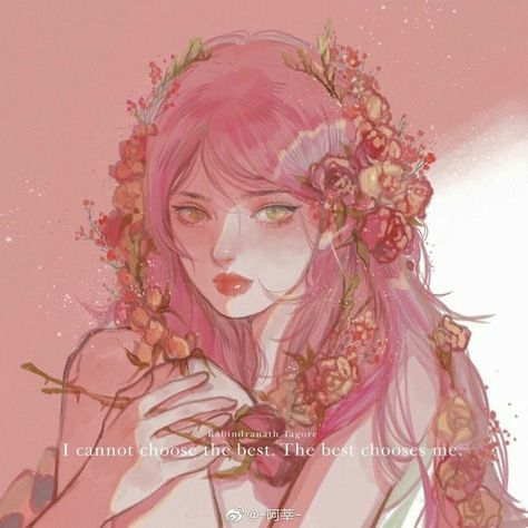 Greek Goddess Art, Girl With Pink Hair, Goddess Art, Dragon Drawing, Illustration Inspiration, Cute Illustration, Character Concept, Pink Hair, Aesthetic Art