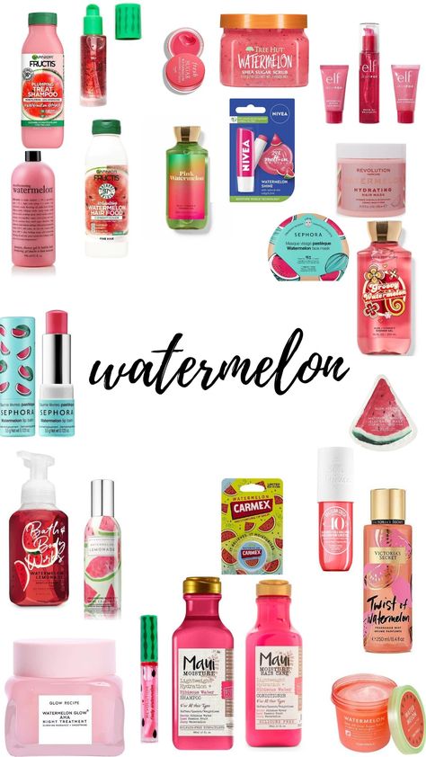 how to smell watermelon How To Smell Watermelon, Watermelon Makeup Products, Pov You Smell Like Watermelon, Watermelon Beauty Products, How To Smell Like Bubblegum, Watermelon Scented Products, How To Smell Like Watermelon, How To Smell Like Summer, Watermelon Perfume