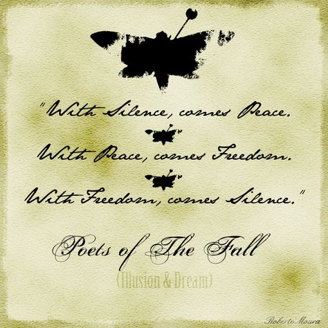 http://robertomoura.deviantart.com/art/Poets-of-The-Fall-Words-149193944 Poets Of The Fall, Fall Words, Poets, The Fall, Deviantart, Art