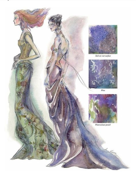 Fashion Illustration Inspiration, Anna Kiper, Fashion Sketchbook Inspiration, Fashion Design Sketchbook, Fashion Design Portfolio, Fashion Sketchbook, Illustration Fashion Design, A Level Art, Fashion Art Illustration